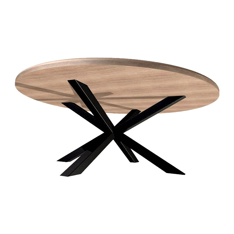 pied central table a manger