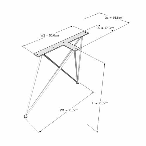 pied de table ronde