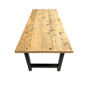 table bois recycle, table vieux sapin